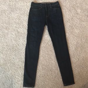 American eagle dark wash jeans